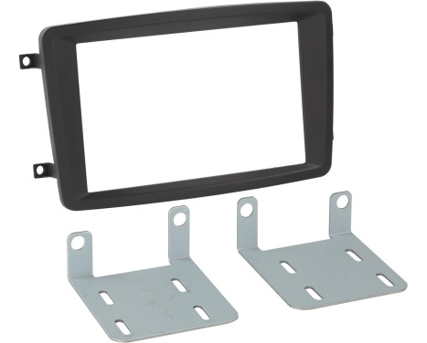 2-DIN Panel Mercedes Benz C-Class/ CLK-Class/ G-Class/ Vito/ Viano - Color: Black