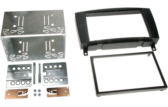 2-DIN Panel Mercedes Benz CLK W209 facelift 2004-2010 Color: Black