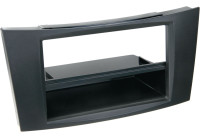 2-DIN panel Mercedes Benz E-Class/CLS - Color: black