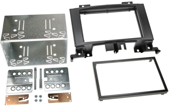 2-DIN Panel Mercedes Benz Sprinter W906 - Volkswagen Crafter Color: Black