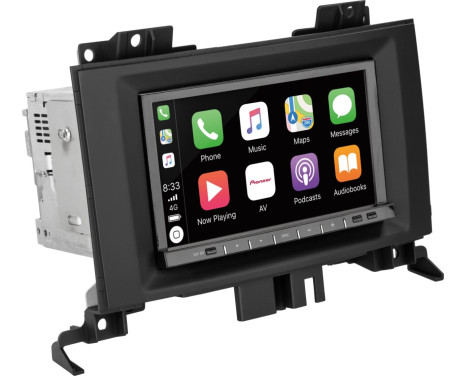 2-DIN Panel Mercedes Benz Sprinter W906 - Volkswagen Crafter Color: Black, Image 2