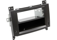 2-DIN Panel Mercedes Benz Viano / Vito Class with Pocket 2006-2014 Color: Black