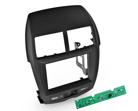 2-DIN Panel Mitsubishi ASX 2010-2014 Color: Black