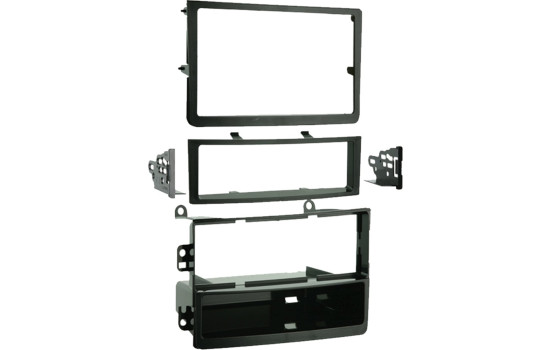 2-DIN Panel Nissan 350Z 2006-2009 Color: Black