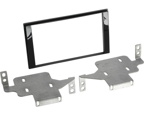 2-DIN Panel Nissan Juke (F15 facelift) 2014-2019 Color: Piano Black