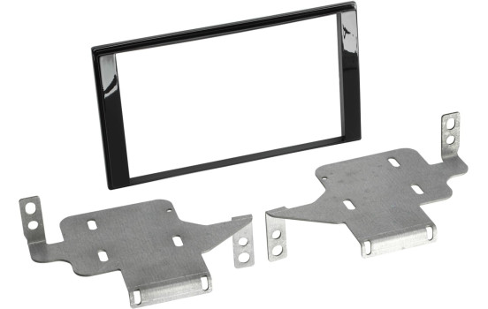 2-DIN Panel Nissan Juke (F15 facelift) 2014-2019 Color: Piano Black