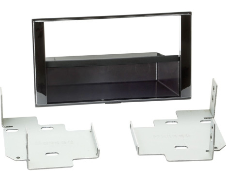 2-DIN Panel Nissan Micra/ Note 2013-2019 Color: Piano Black