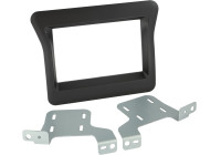 2-DIN Panel Nissan NV400 - Opel Movano - Renault Master - Color: Black