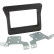 2-DIN Panel Nissan NV400 - Opel Movano - Renault Master - Color: Black