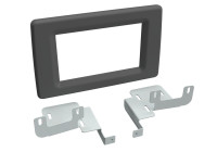 2-DIN Panel Nissan NV400 - Opel Movano - Renault Master - Color: Black