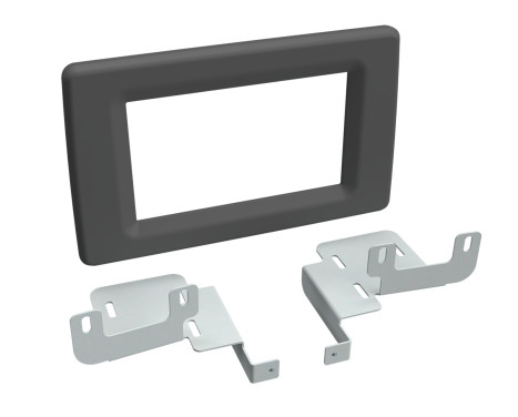 2-DIN Panel Nissan NV400 - Opel Movano - Renault Master - Color: Black