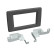2-DIN Panel Nissan NV400 - Opel Movano - Renault Master - Color: Black