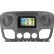 2-DIN Panel Nissan NV400 - Opel Movano - Renault Master - Color: Black, Thumbnail 2