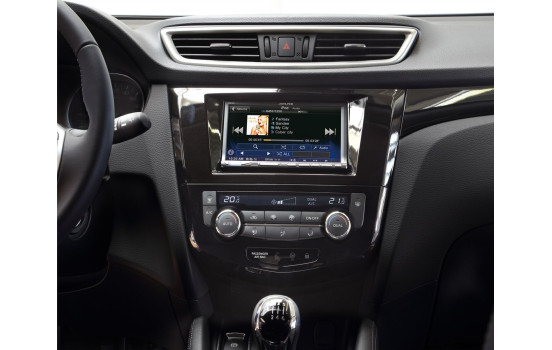 2-DIN Panel Nissan Qashqai/X-trail 2014-> - Color: Black, Image 2