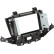 2-DIN Panel Opel Astra K 2015-2019 Color: Black, Thumbnail 3