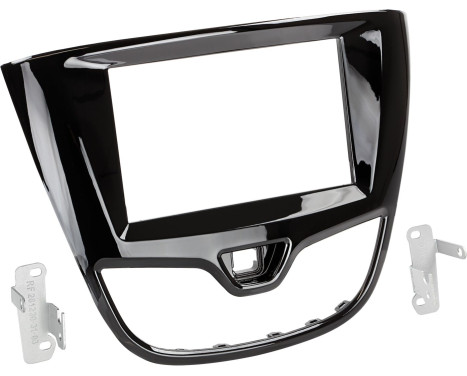 2-DIN Panel Opel Karl 2015-2017 Color Piano Black