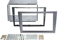 2-DIN Panel Opel - Renault - Subaru - Suzuki - Color: Charcoal Metalic