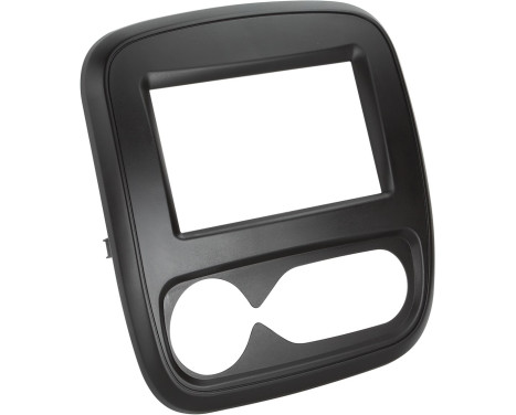 2-DIN Panel Opel Vivaro (X82) - Renault Trafic (E82-F82) 2014-2018 Color: Black, Image 2