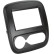 2-DIN Panel Opel Vivaro (X82) - Renault Trafic (E82-F82) 2014-2018 Color: Black, Thumbnail 2