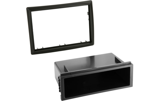 2-DIN Panel Renault Mégane Double -ISO 2002-2010 Color: Black