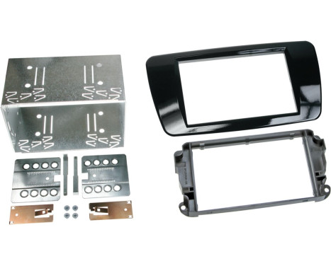 2-DIN Panel Seat Ibiza 2008-2017 - Color: Piano Black