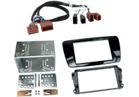 2-DIN Panel Seat Ibiza 2014-2017 Color: Piano Black