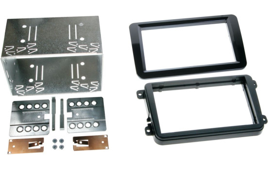 2-DIN Panel Seat - Skoda - Volkswagen Color: Piano Black