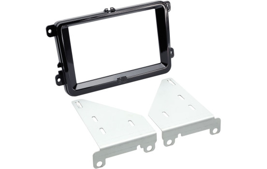 2-DIN Panel Seat - Skoda - Volkswagen - Color: Piano black