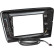 2-DIN Panel Skoda Octavia 2013-2019 Color: Piano Black, Thumbnail 2