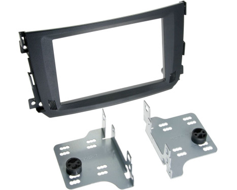 2-DIN Panel Smart Smart For Two BR451 2010-2015 Color: Black