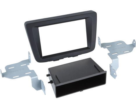 2-DIN Panel Suzuki Baleno 2016-2019 Color: Black