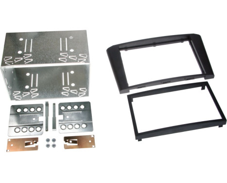 2-DIN Panel Toyota Avensis 2003-2009 Color: Black