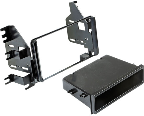 2-DIN Panel Toyota - Pontiac - Subaru - Color: Black, Image 3