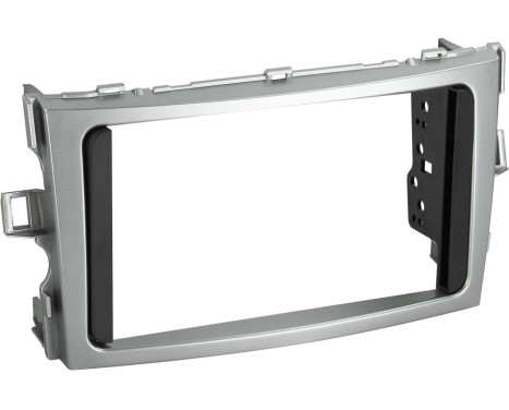 2-DIN Panel Toyota Verso 2009-2018 Color: Silver, Image 3