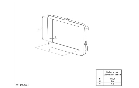 2-DIN Panel Toyota Yaris 2006-2011, Image 6