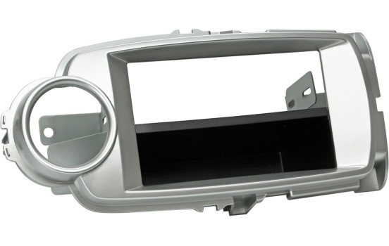 2-DIN Panel Toyota Yaris 2011-2014 Color: Silver