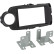 2-DIN Panel Toyota Yaris 2014- 2019 Color: Black