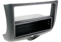 2-DIN Panel Toyota Yaris with storage compartment 1999-2003 Color: Black