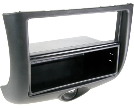 2-DIN Panel Toyota Yaris with storage compartment 1999-2003 Color: Black