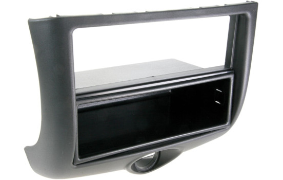 2-DIN Panel Toyota Yaris with storage compartment 1999-2003 Color: Black