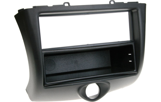 2-DIN Panel Toyota Yaris with storage compartment 2003-2005 - Color: Black