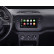 2-DIN Panel Volkswagen up! / Seat Mii / Skoda Citigo 2011-2016 Color: Piano black, Thumbnail 6