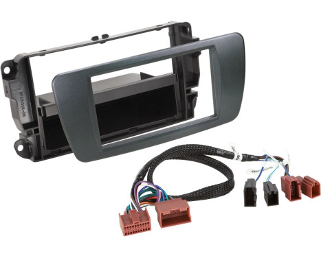 2-DIN Panel with compartment Seat Ibiza galway gray