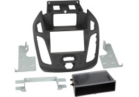 2-DIN Panel with pocket Ford Transit Connect/ Tourneo 2014-2018 Color: Black