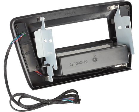 2-DIN Panel with pocket Skoda Octavia 2013-2018 Color: Piano Black, Image 3