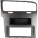 2-DIN Panel with storage compartment Fiat Ducato - Citroën Jumper - Peugeot Boxer - Color: Black, Thumbnail 2