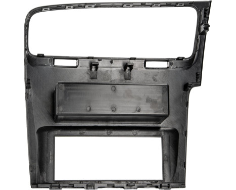 2-DIN Panel with storage compartment Fiat Ducato - Citroën Jumper - Peugeot Boxer - Color: Black, Image 6