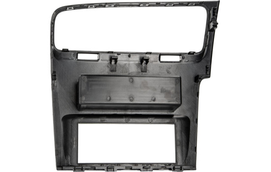 2-DIN Panel with storage compartment Fiat Ducato - Citroën Jumper - Peugeot Boxer - Color: Black, Image 6