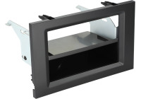 2-DIN Panel with storage compartment Mercedes Benz Actros/Arocs - color: black