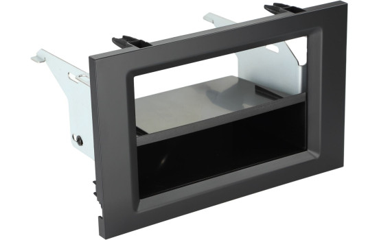 2-DIN Panel with storage compartment Mercedes Benz Actros/Arocs - color: black